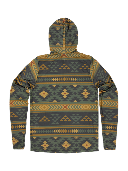 Trail T-Shirt Hoodie - Earth Sagebrush