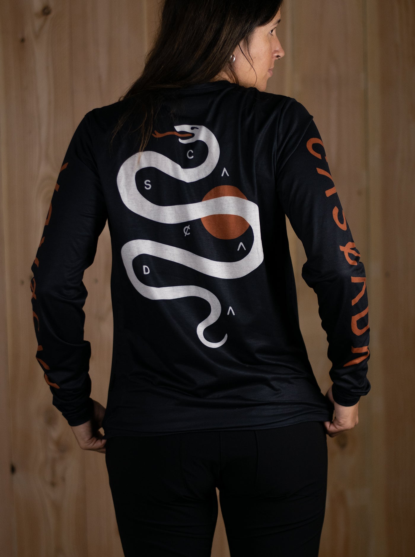 Trail Long Sleeve T-Shirt - Snakebite Black