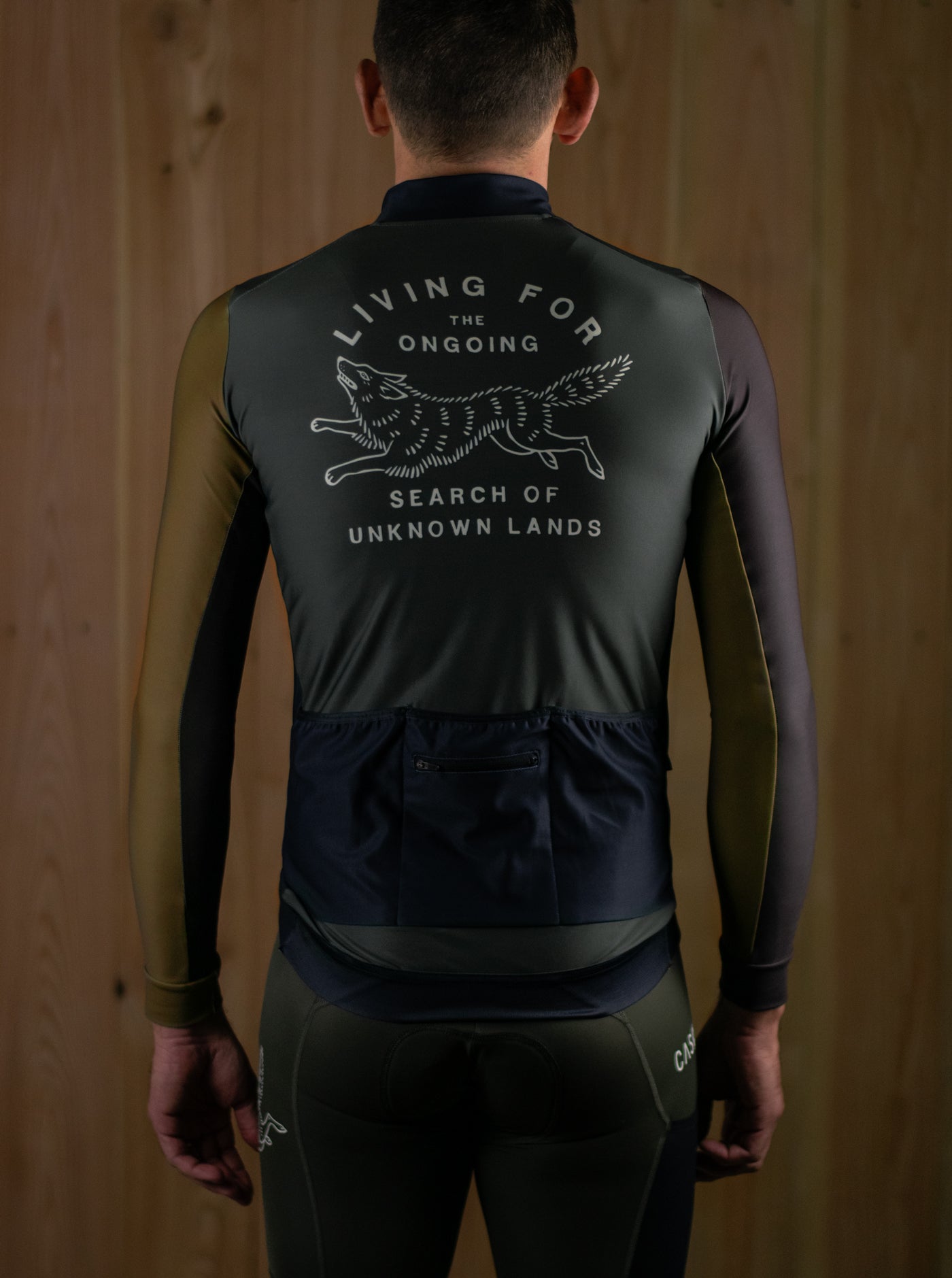 Cycling Long Sleeve Jersey - Bush