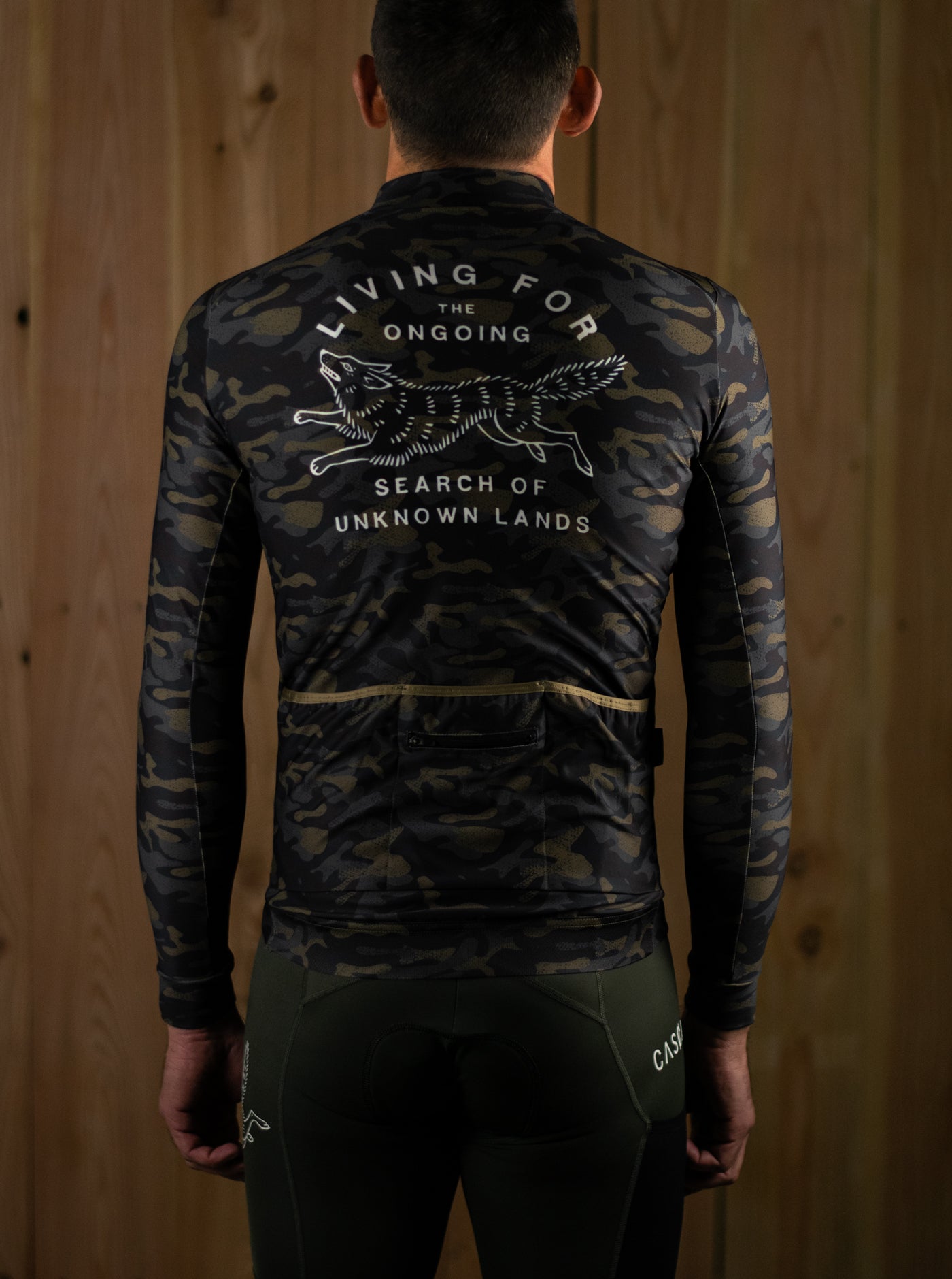 Cycling Long Sleeve Jersey - Woodland