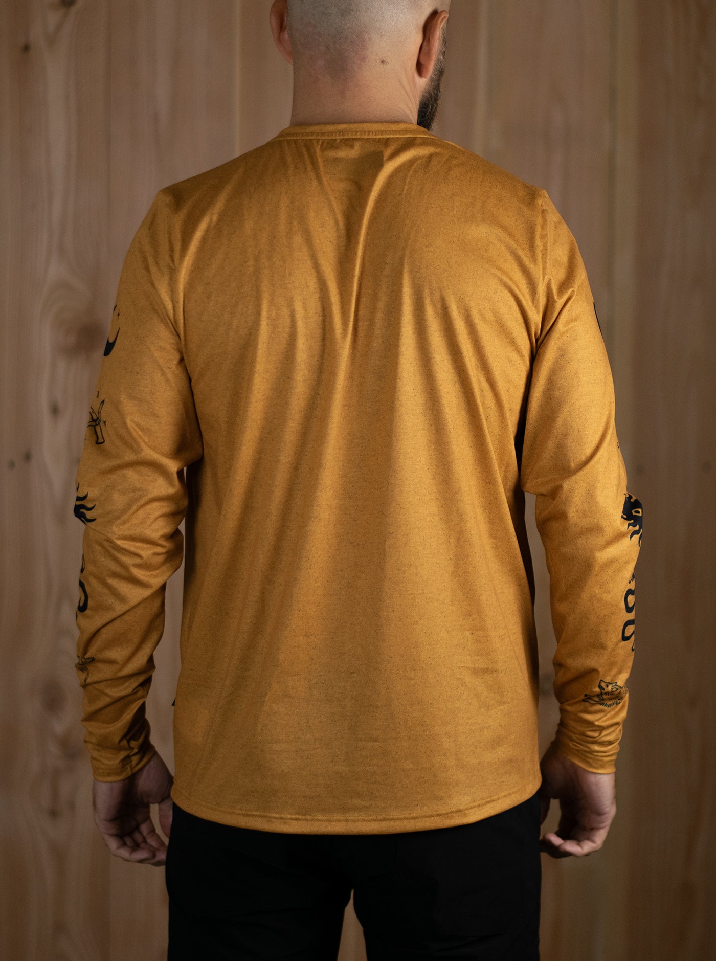 Trail Long Sleeve T-Shirt - Honey Gold