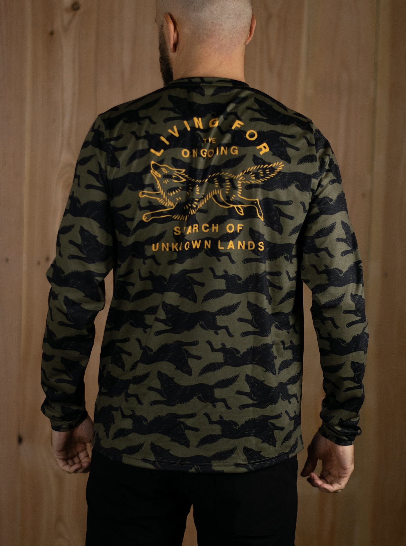 Trail Long Sleeve T-Shirt - Wolfpack Olive