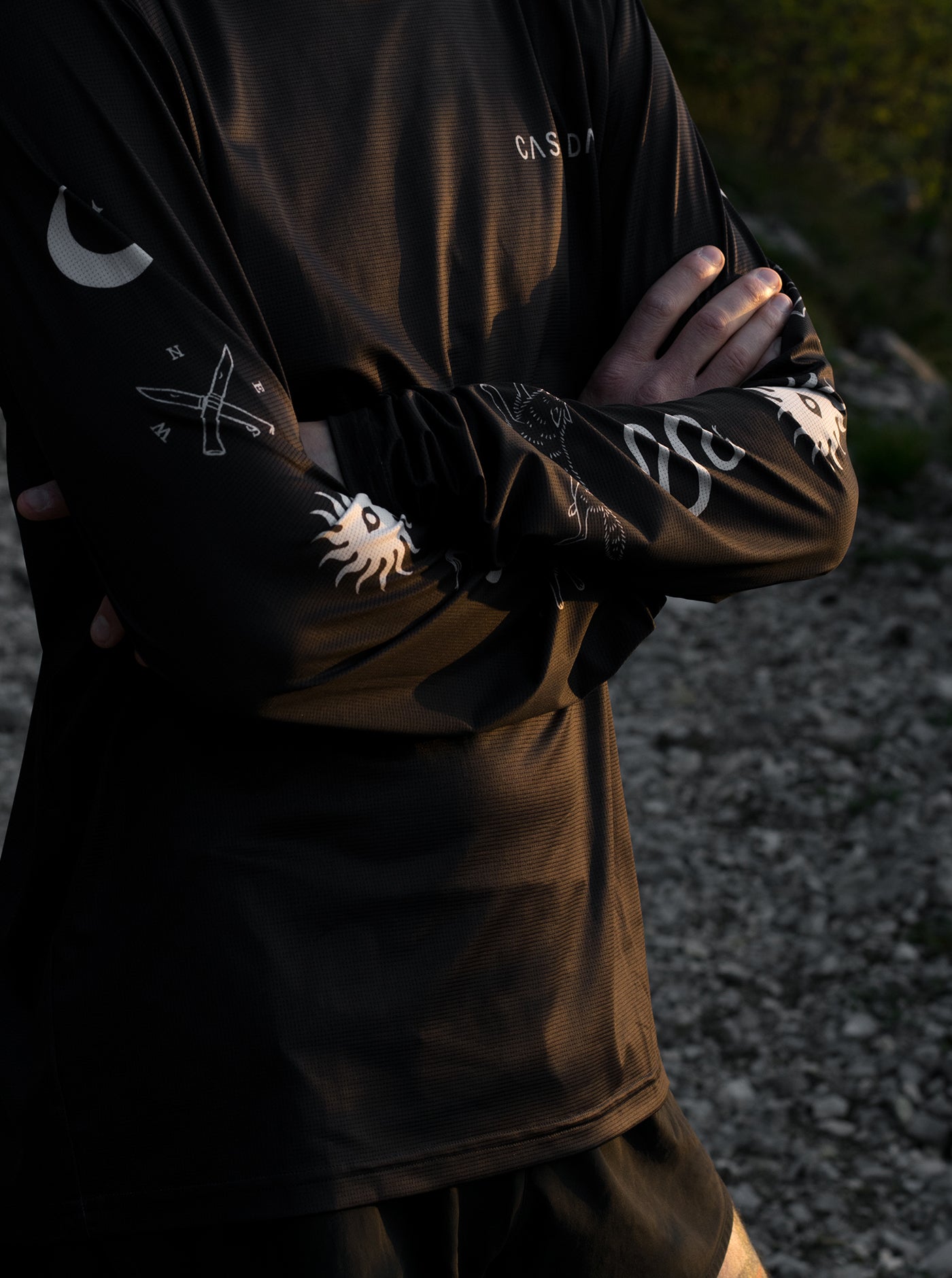 Trail Lightweight Long Sleeve T-Shirt - Black