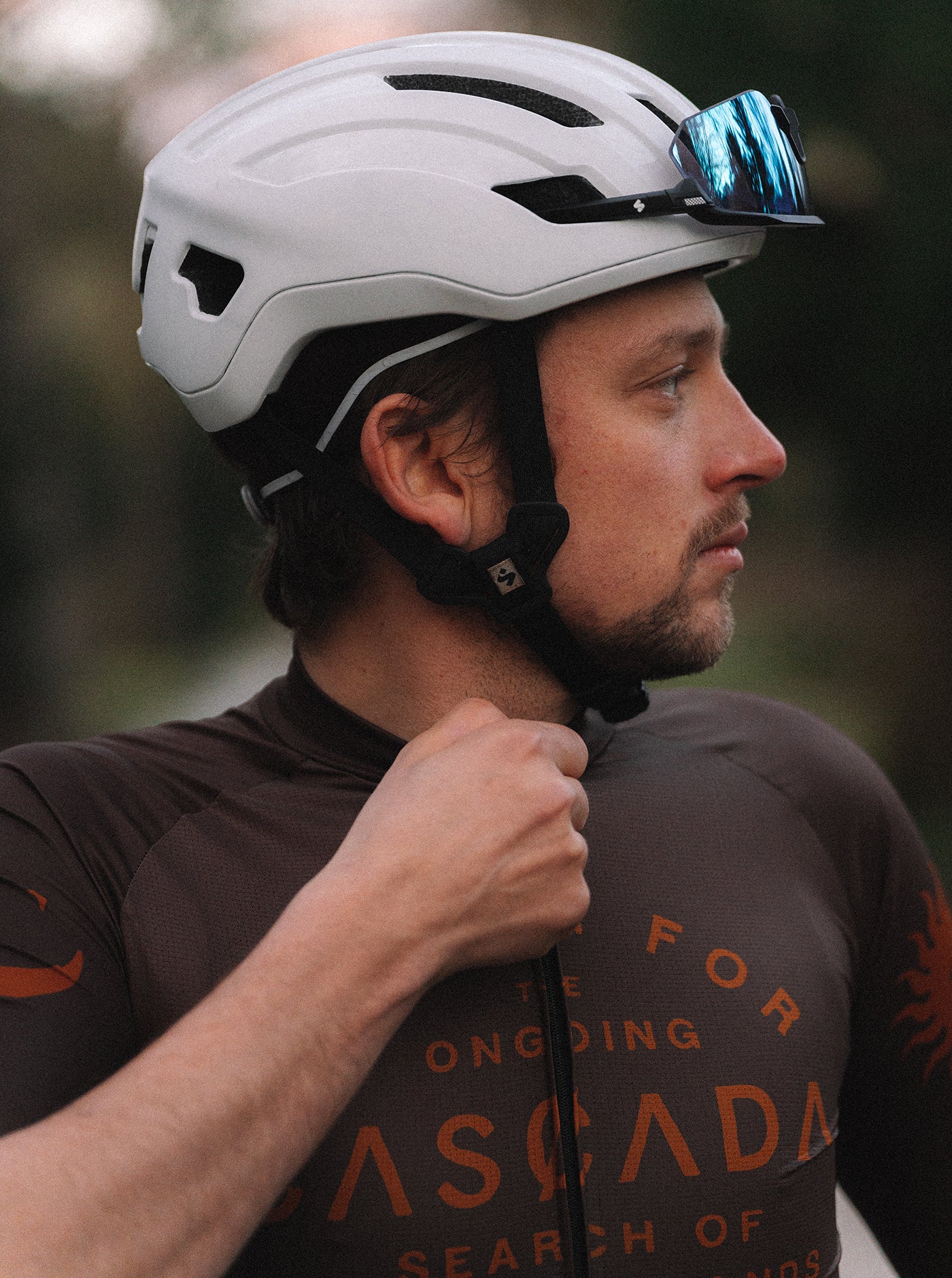 Signature Cycling Jersey - Damp Earth