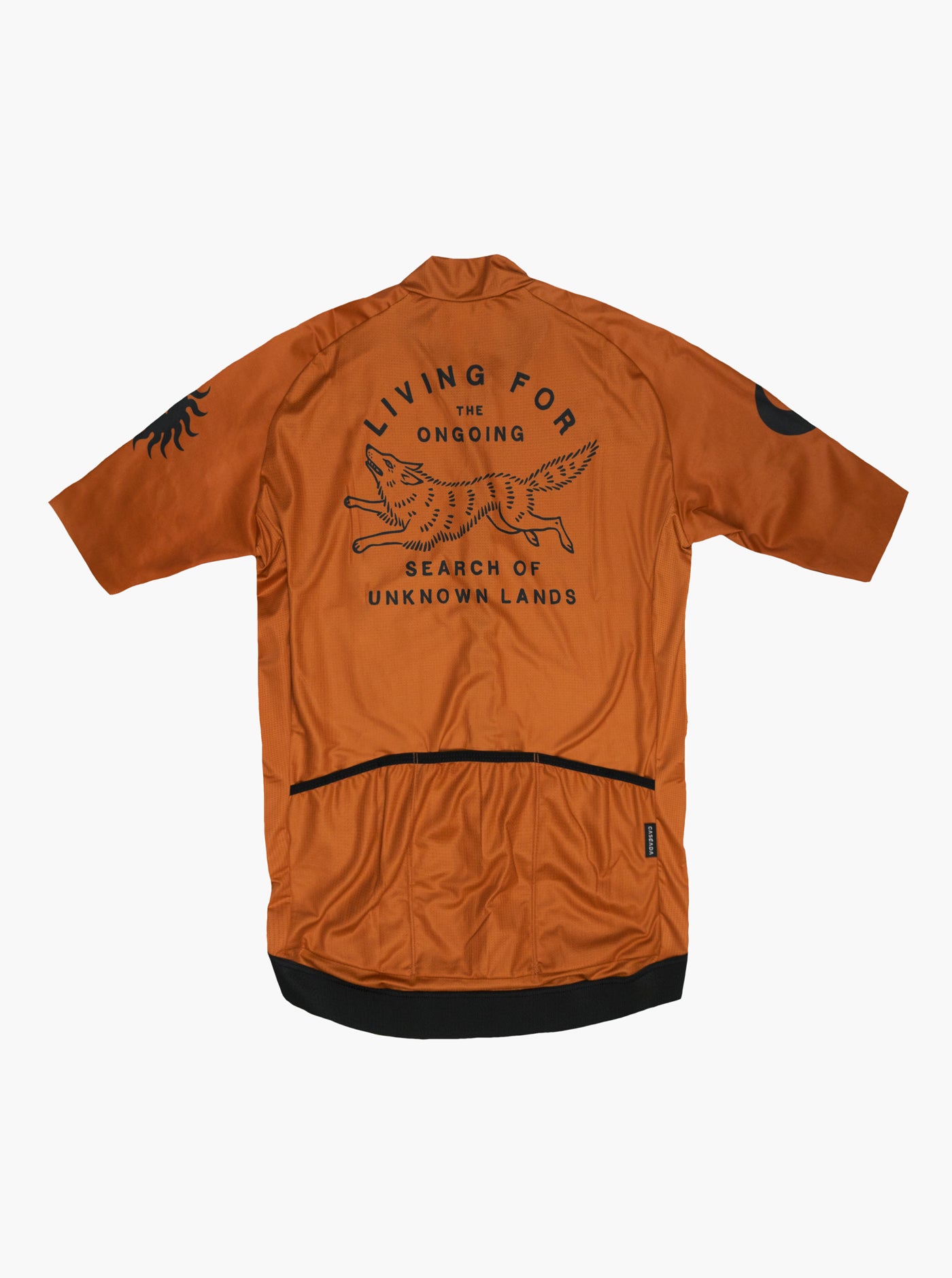 Signature Cycling Jersey - Rust